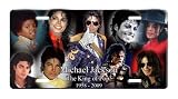 Michael Jackson Collage License Plate