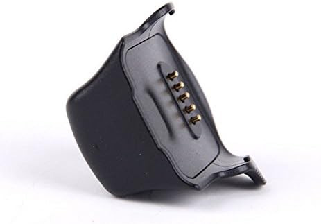 Sezee Charger Replacement Charging Dock Cradle Charger fit for Samsung Galaxy Gear Fit Smart Watch SM-R350 (Black)