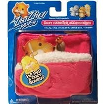 Zhu Zhu Pets Hamster Blanket and Bed - Pink