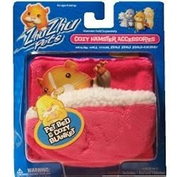 Zhu Zhu Pets Hamster Blanket and Bed - Pink