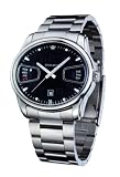 Police 'Pursuit' Gents Stainless Steel Bracelet Watch With Black Dial