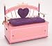 Princess Toy Box Bench