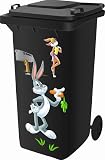 from Classic Sign & Design Wheelie Bin Stickers - Bugs Bunny, Cartoon