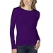 Merona® Women's Long Sleeve Tee - Honest Purple