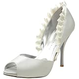 Martinez Valero Womens Letty Ruffled Open Toe 2 Pie