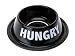 Pet food bowl Hungry black