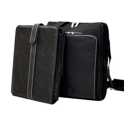 Checkpoint Friendly Classic Vertical Cross Body Messenger Bag for HP 2133-KX870AT / KX869AT / KX868AT 8.9.