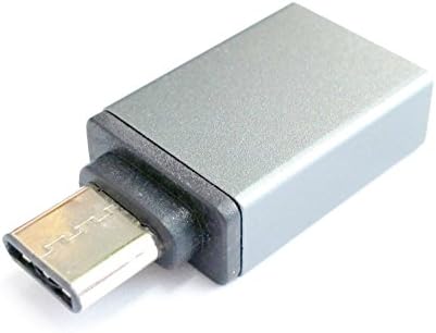 Dink USB 3.1 Type C To USB 3.0 Type A Female OTG Adapter Converter Connector Plug For MacBook, ChromeBook Pixel, Nexus 5X, Nexus 6P, HTC 10, LG G5,Nokia N1, OnePlus 2, Grey