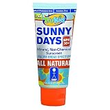 TruKid Sunny Days SPF 30+ Natural Sunscreen: 3.5 oz Tube (this new formula does NOT contain Vit. A)