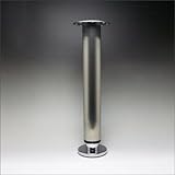 e-kanamono テーブル脚 昇降式ポール脚 DSS-500B 高さ調整幅 430～630mm(4cm間隔x5段階昇降) ステンレス ヘアライン