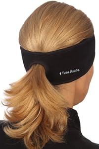 TrailHeads Goodbye Girl Ponytail Headband - black/ black