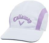 Callaway Golf Women's Mesh Runner Cap, White/Pink
