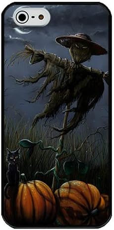 iPhone 4S Case, iPhone 4 Case - Halloween Scary Hard PC Plastic Snap - on Case Back Cover for Apple iPhone 4S Black