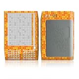 Dots Orange Design Protective Decal Skin Sticker for Amazon Kindle E-Book Reader (Version 1.0)