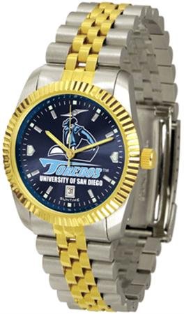 San Diego Toreros USD NCAA Mens 23Kt Executive Watch San Diego Toreros USD NCAA Mens 23Kt Executive Watch