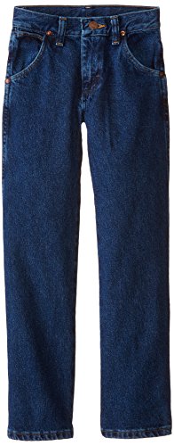 Wrangler Big Boys' Cowboy Cut Jean,Dark Indigo,8 Regular