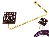 Art Deco Fancy Swarovski Crystals Purse Hanger