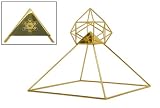 Buddha Maitreya Solar Ascension Head Pyramid - Meditation & Healing Tool