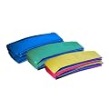 Trampolin Randabdeckungen 2,50m - 5m Blau Gr�n Dreifarbig