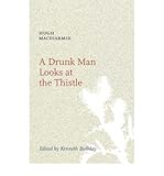 A drunk man looks at the thistle