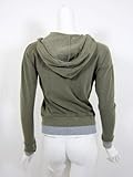 Splendid womens green/gray hoodie sweatshirt S