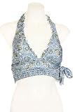 JUICY COUTURE Women's Y45754 Shaded Smocked Bikini Halter Top