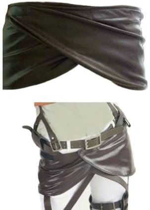 Rulercosplay Attack on Titan (Shingeki No Kyojin) Leather Buttocks Cosplsy Apron