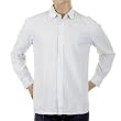 CP Company washed sky blue long sleeve shirt