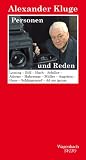 Produkt-Bild: Personen und Reden: Lessing-B&ouml;ll-Huch-Schiller-Adorno-Habermas-M&uuml;ller-Augstein -Gaus-Schlingensief-Ad me ipsum