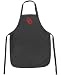 University of Oklahoma Apron NCAA College Logo Black OU Logo TOP RATED for Grilling, Barbecue, Kitchen and Cooking Best Unique Gifts for a Man, Men, HIM HER Women, Ladies. GIFT IDEA!