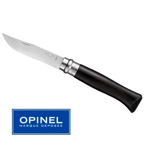 Opinel-Couteau Opinel N° 8 Tradition Chic - Manche Ebene 11 cm + Coffret