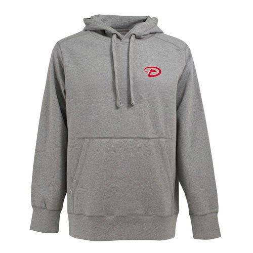 Arizona Diamondbacks Hooded Sweatshirt - NCAA Antigua Mens Signature Hoodie Heather