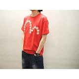 (エヴィス) EVISU メンズ 家紋ボールプリント カモメ半袖TシャツSTC-0058