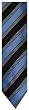 Men's Donald Trump Signature Collection Necktie Neck Tie Silk Black, Blue and Silver