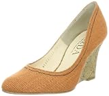 [モードエジャコモメダ] MODE ET JACOMO MEDA リネン ウェッジソールパンプス ＯＧＫ