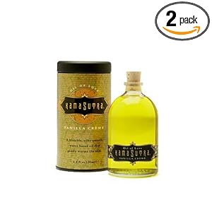 Kama Sutra Oil of Love, Vanilla Creme Kama Sutra Oil of Love, Vanilla Creme, 3.4 Ounces (Pack of 2)
