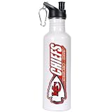 Kansas City Chiefs - NFL 26oz stainless steel water bottle with Pop-up Spout