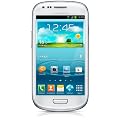 Samsung Galaxy S III mini (I8190) - Smartphone libre Android (pantalla t�ctil de 4,0" 480x800, c�mara 5 MP, 8 GB de capacidad, 2 procesadores de 1 GHz, 1 GB de RAM, S.O. Android 4.1 con Touchwiz) color blanco