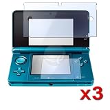 nintendo 3ds 3 Pack Clear LCD Screen Protector Cover for Nintendo 3DS Set of 2 Top and Bottom Cover Video Game nintendo 3ds