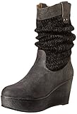 Muk Luks Women's Quinn Winter Boot, Charcoal, 7 M US