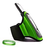 Quality GREEN HTC Droid Incredible 2 Armband with Sweat Resistant lining fo ....