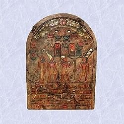egyptian wall replica statue hieroglyphs sculpture New