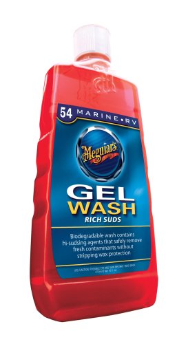 Meguiars M5416 Boat RV Gel Wash 16 oz pack of 6
