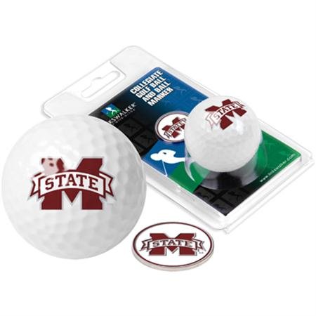 Mississippi State Bulldogs Ncaa Collegiate Logo Golf Ball Ball Marker