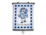 University of North Carolina UNC Car Window Sun Shade