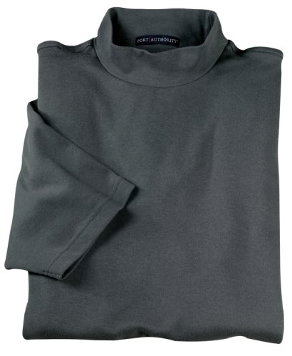 Port Authority Interlock Knit Short Sleeve Mock Turtleneck (K465)