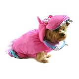 Pink Hippo Dog Costume Size: 2 - (9.25