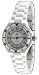 Oniss #ON8204-L Women's Diamond Accented White Ceramic Watch