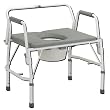 `Bariatric Drop-Arm Commode Deluxe