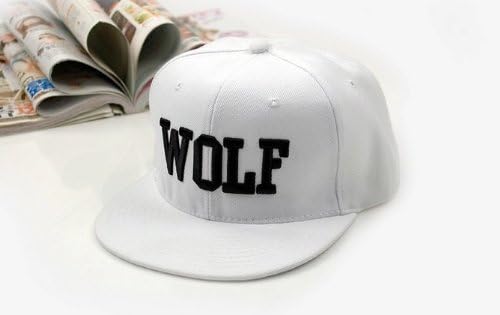 EXO Wolf Baseball Cap Hat Hip-hop Cap White